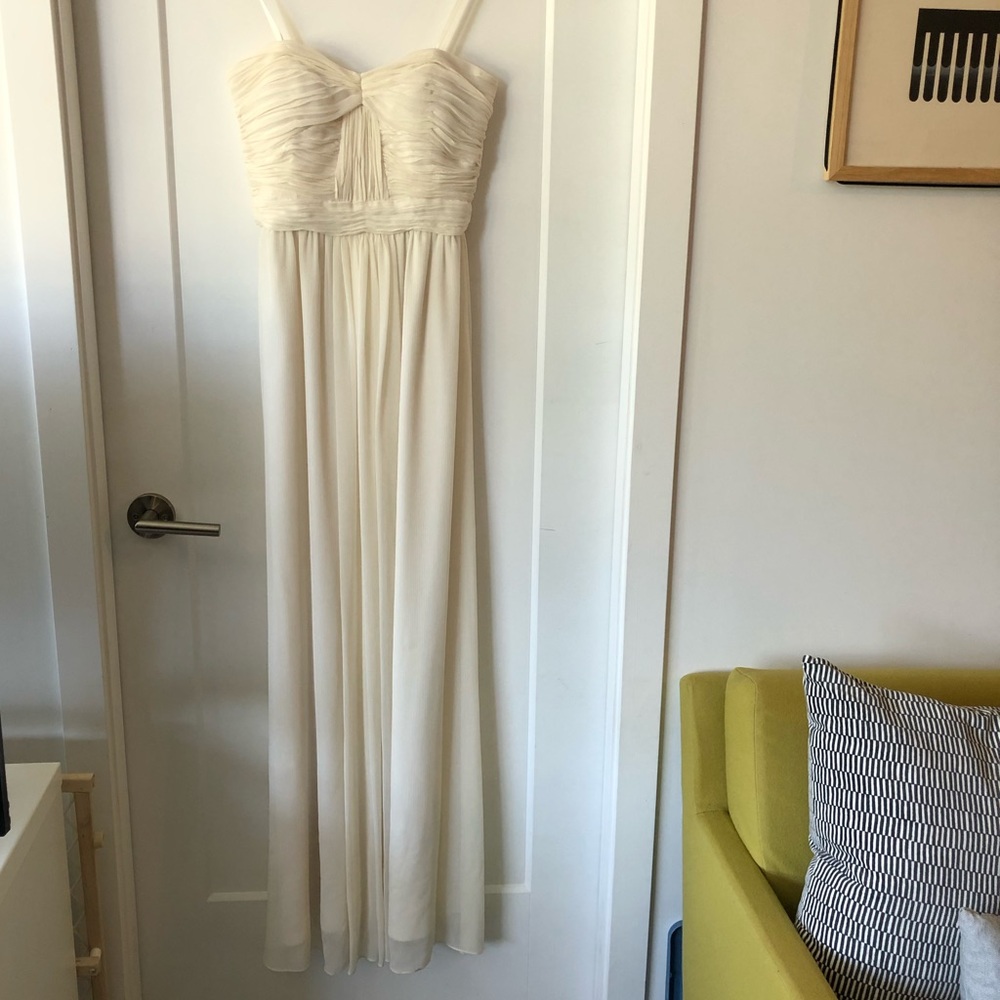 Max and Cleo Strapless Gown